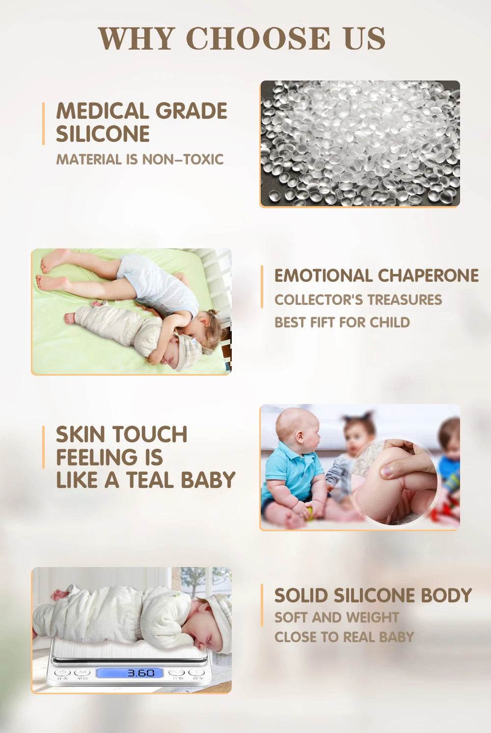 Charming 18-Inch Soft Silicone Reborn Baby Doll with Open Mouth and Smile - Ideal Birthday Gift for Girls, Complete with Pacifier - Hot Selling Toy for 2023 - ToylandEU