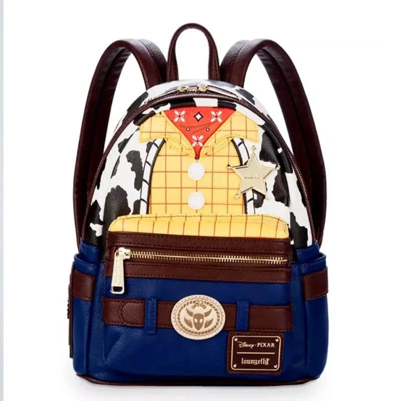 Charming 2 Piece Mini Backpack And Wallet Set For Teens Featuring Stitch Beauty And Beast Cinderella Woody Kuromi - ToylandEU