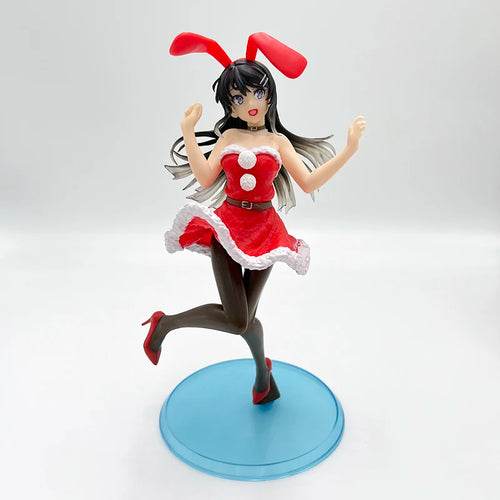 Charming 28cm Christmas Bunny Anime Figure - Mataro Original Character - ToylandEU