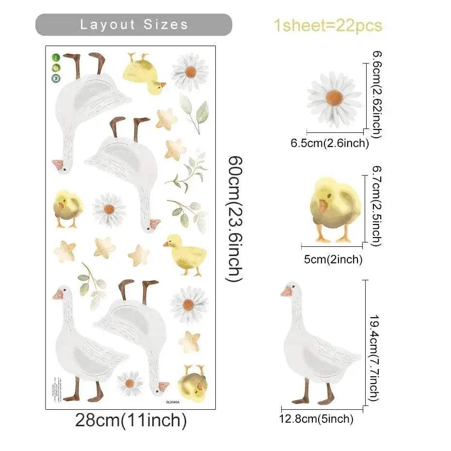  Charming 3D Wall Stickers Kids Room Decor Toyland EU -  ToylandEU™
