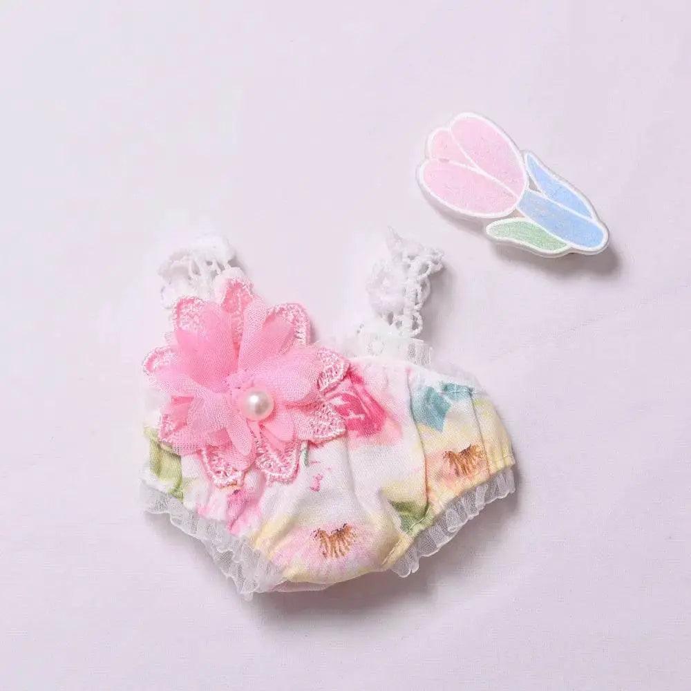  Charming Blue Flower Doll Clothing Set for Labubu Toys -  ToylandEU™