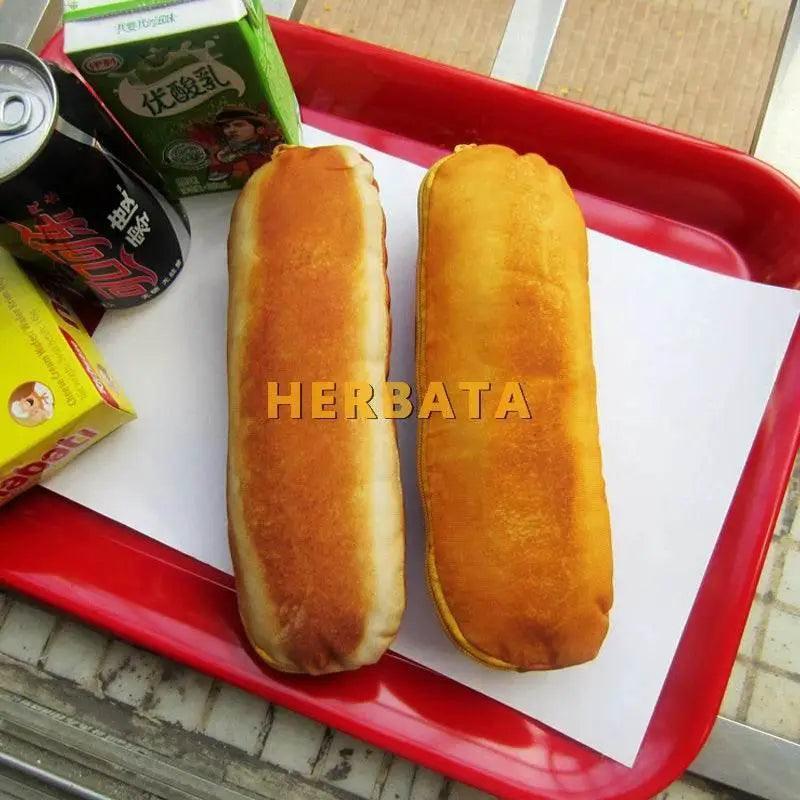  Charming Bread Shaped Pencil Case 21x8x5cm Toyland EU -  ToylandEU™