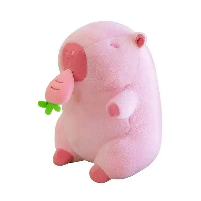 Charming Capybara Plush Pillow - Cozy Fruit Design for Home Decor - ToylandEU