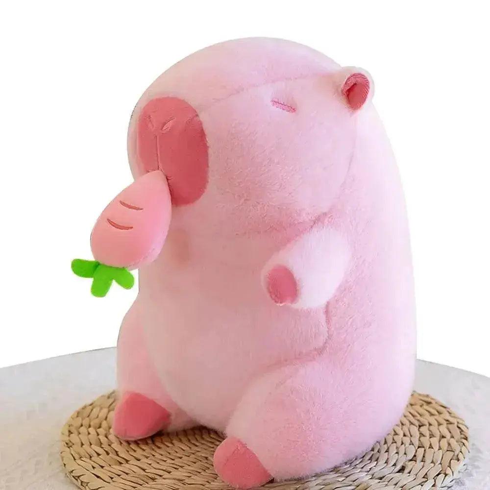  Charming Capybara Plush Pillow with Fruit Design for Cozy Decor -  ToylandEU™