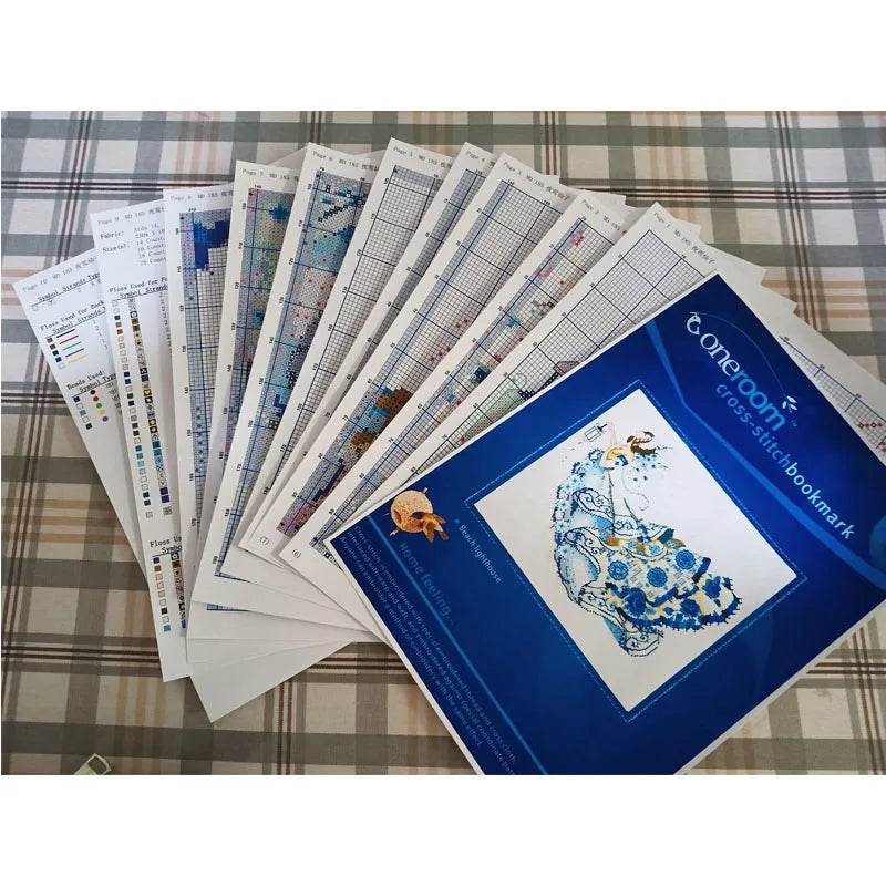 Charming Counted Cross Stitch Kit - 19-Autumn Night with Black Cat Design for Elegant Home Decor - ToylandEU