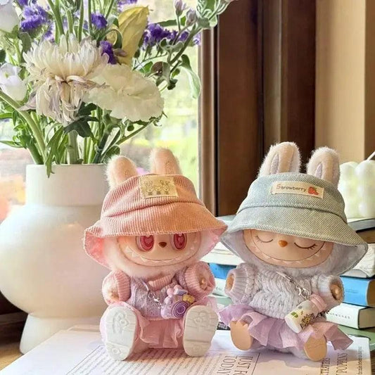  Charming Doll Accessories Set - Summer Yarn Skirt Hat -  ToylandEU™