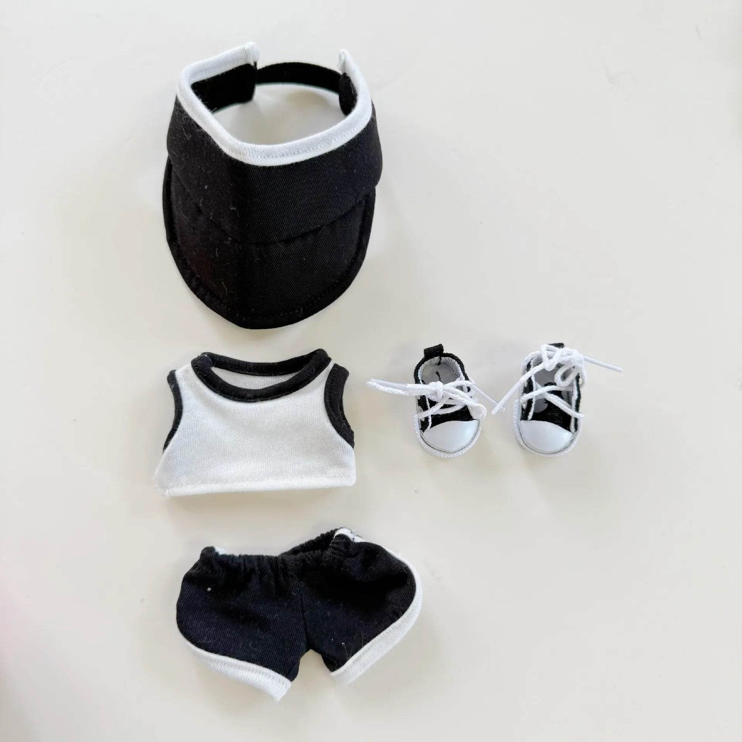 Charming Doll Accessories Set for 15 to 17 Centimeter Labubu Dolls Featuring Summer Beach Style Outfit for Kids Labubu - ToylandEU