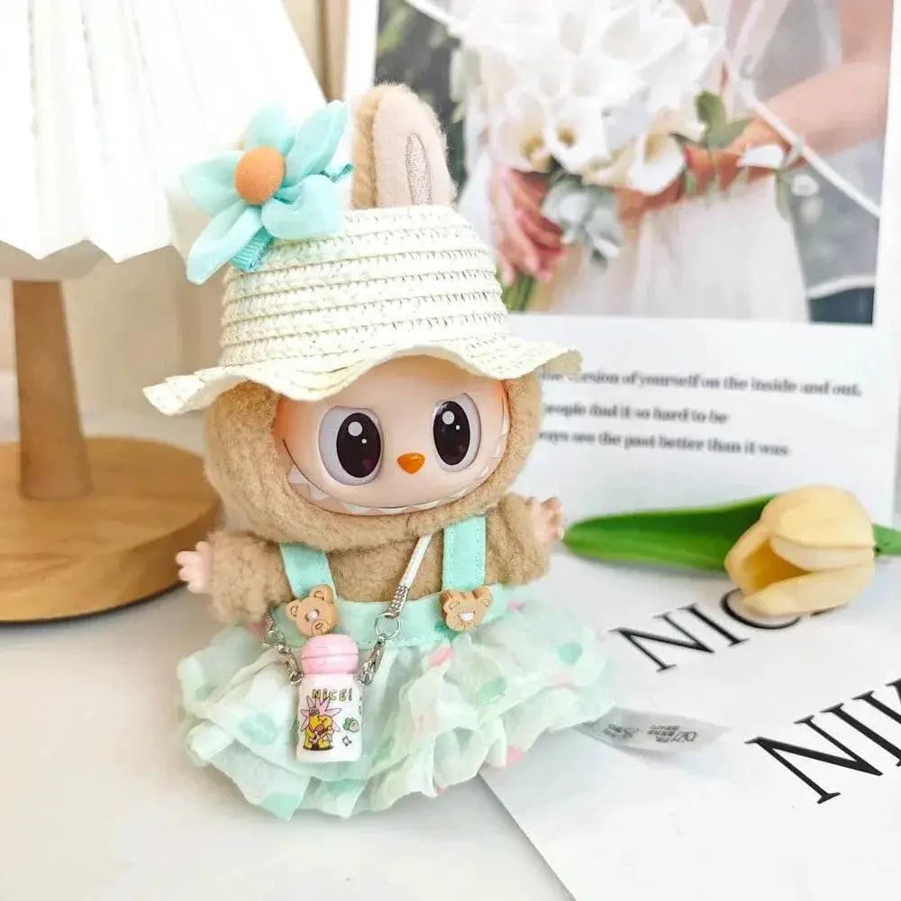  Charming Doll Clothing Set with Summer Hat for 17cm Dolls -  ToylandEU™