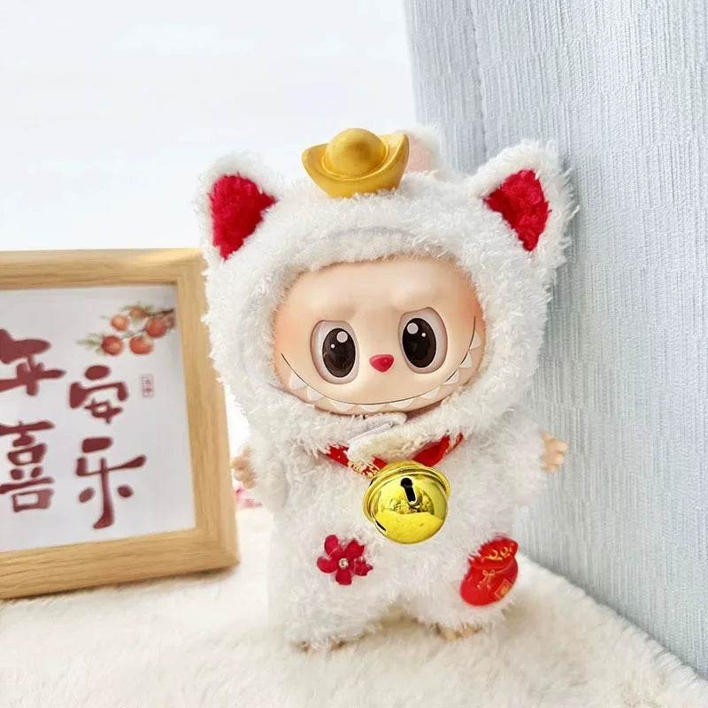 Charming Doll Outfit Cartoon Rabbit For Labbubu Plush - ToylandEU
