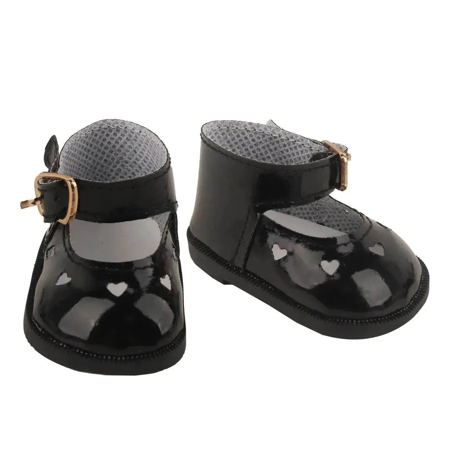  Charming Doll Shoes 7cm Heart Cutout Toyland EU -  ToylandEU™