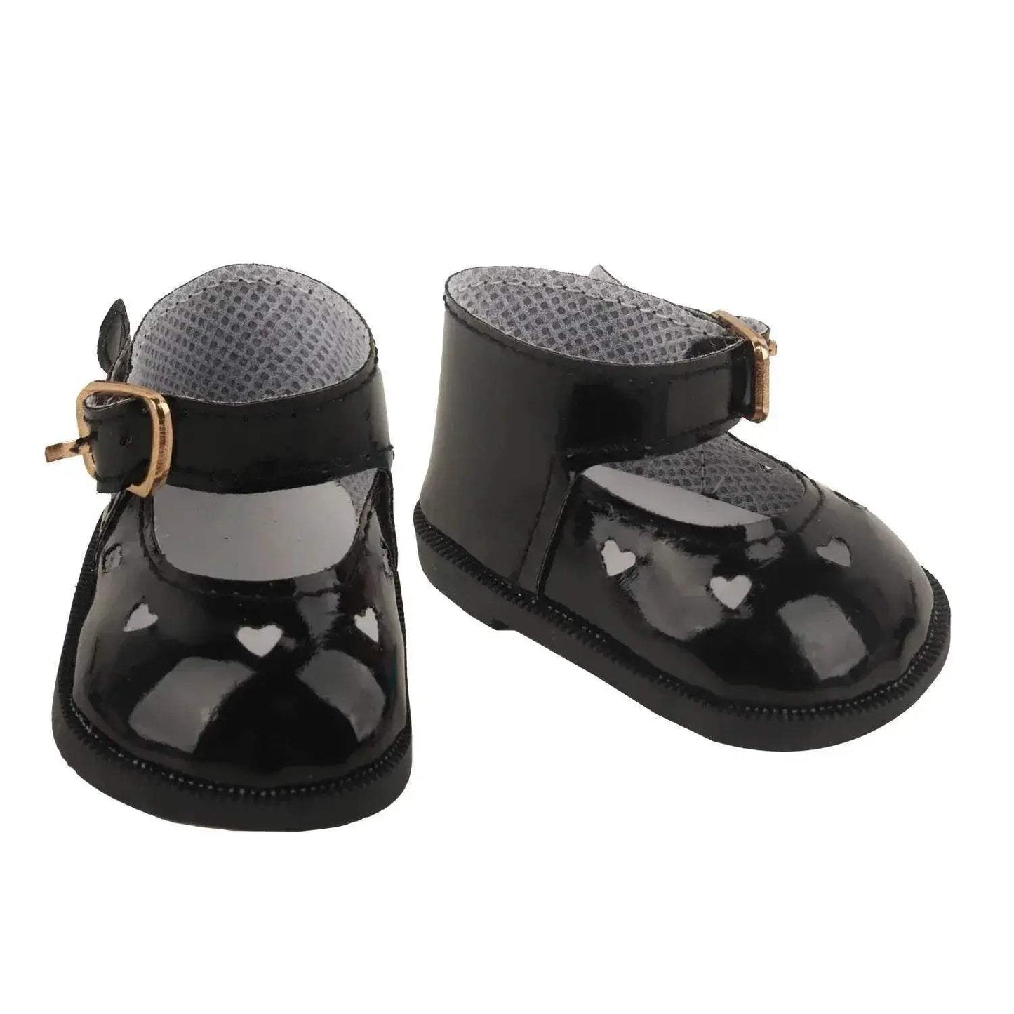  Charming Doll Shoes 7cm Heart Cutout Toyland EU -  ToylandEU™