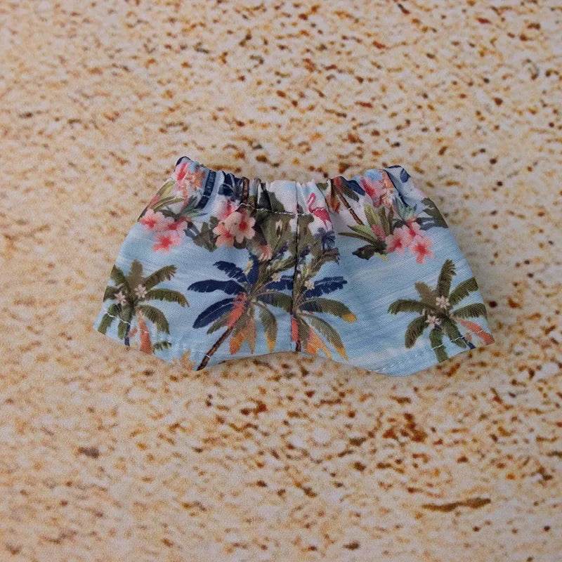 Charming Doll Swimsuit Set with Trendy Design for 15-17cm Ropa Labubu V2/V3 Dolls - ToylandEU