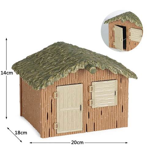 Charming Equestrian Knight Horse Fence Cart Figurine for Farm Lovers - ToylandEU