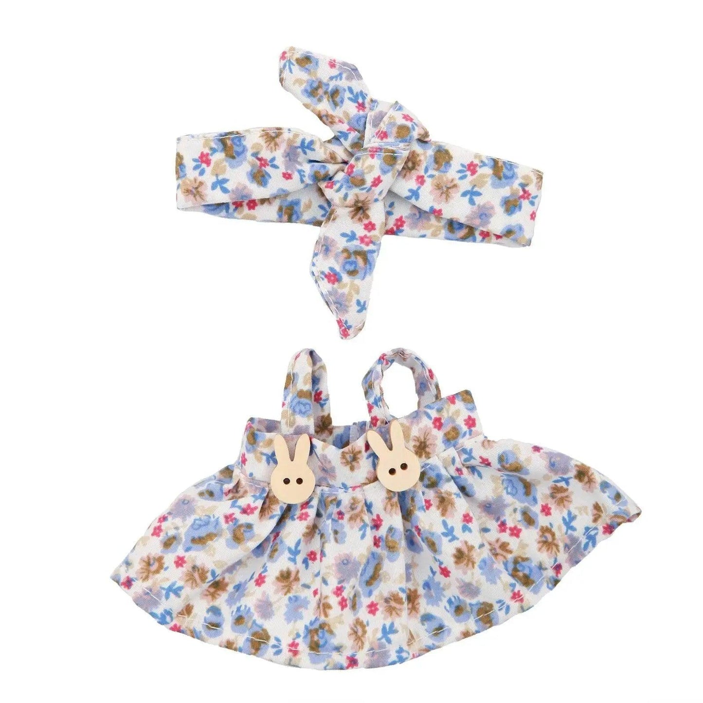  Charming Floral Doll Clothing Set for Labubu Dolls - 2PC -  ToylandEU™
