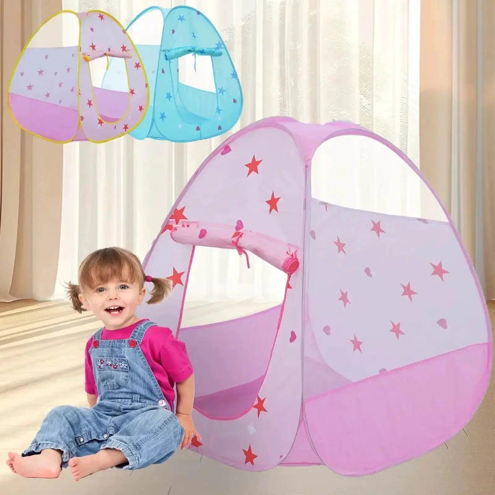  Charming Foldable Kids Tent Play House Toyland EU -  ToylandEU™