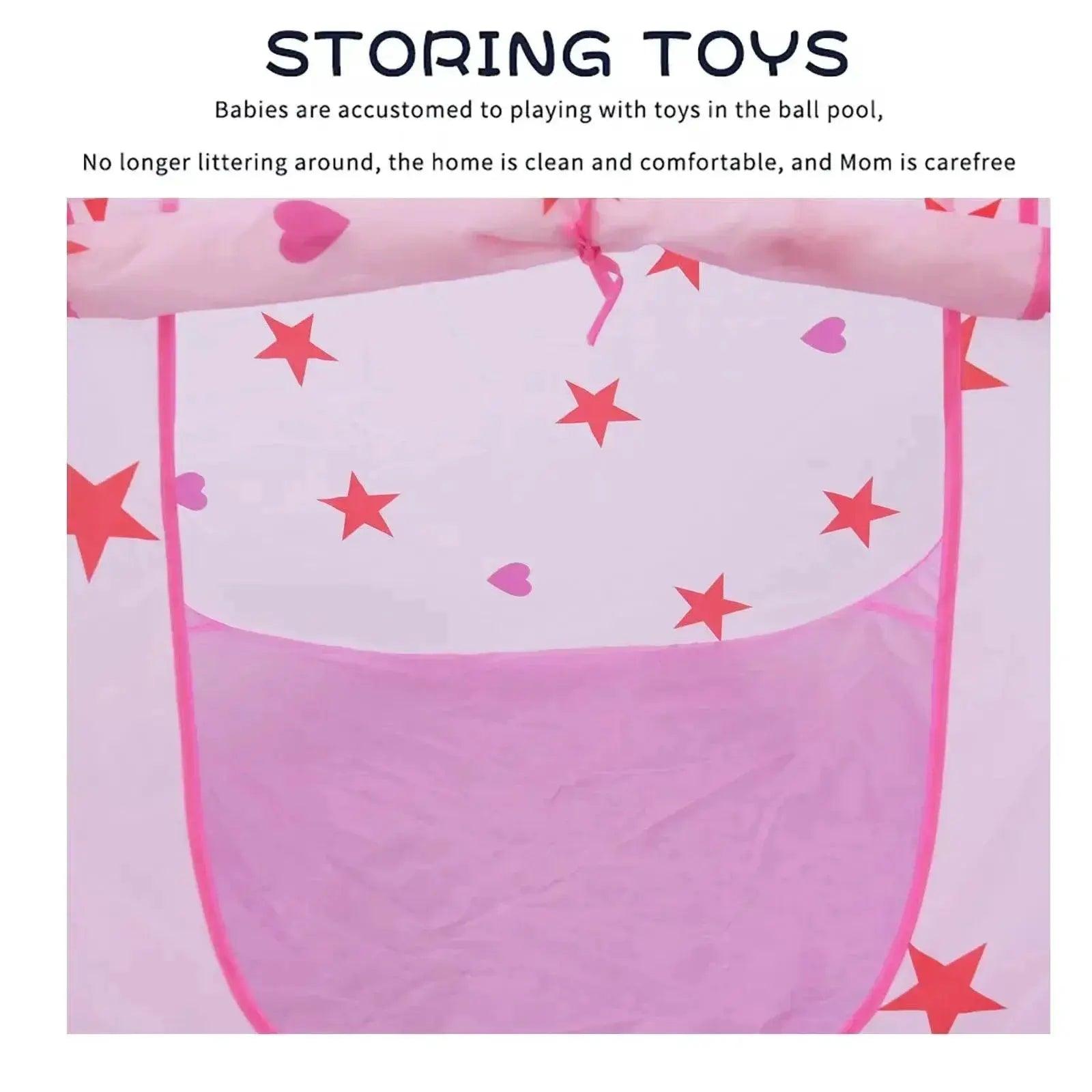  Charming Foldable Kids Tent Play House Toyland EU -  ToylandEU™