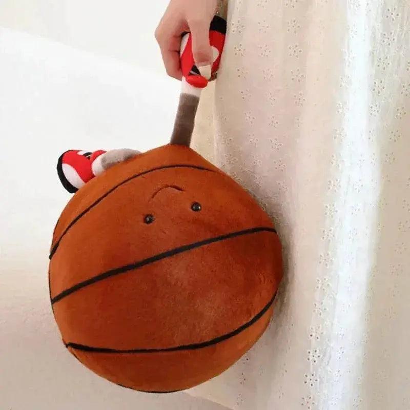  Charming Football/Soccer/Basketball Plush Cushion - Fun, Soft & Playful -  ToylandEU™