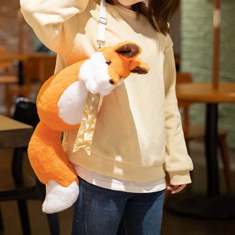 Charming Fox Plush Kids Backpack - Ideal for Preschool Adventures - ToylandEU