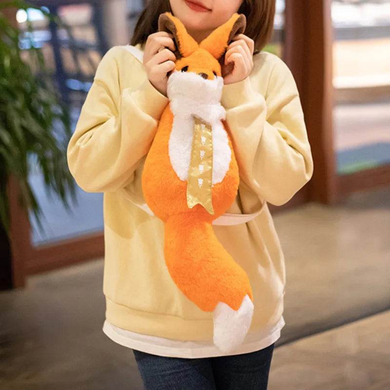 Charming Fox Plush Kids Backpack - Ideal for Preschool Adventures - ToylandEU