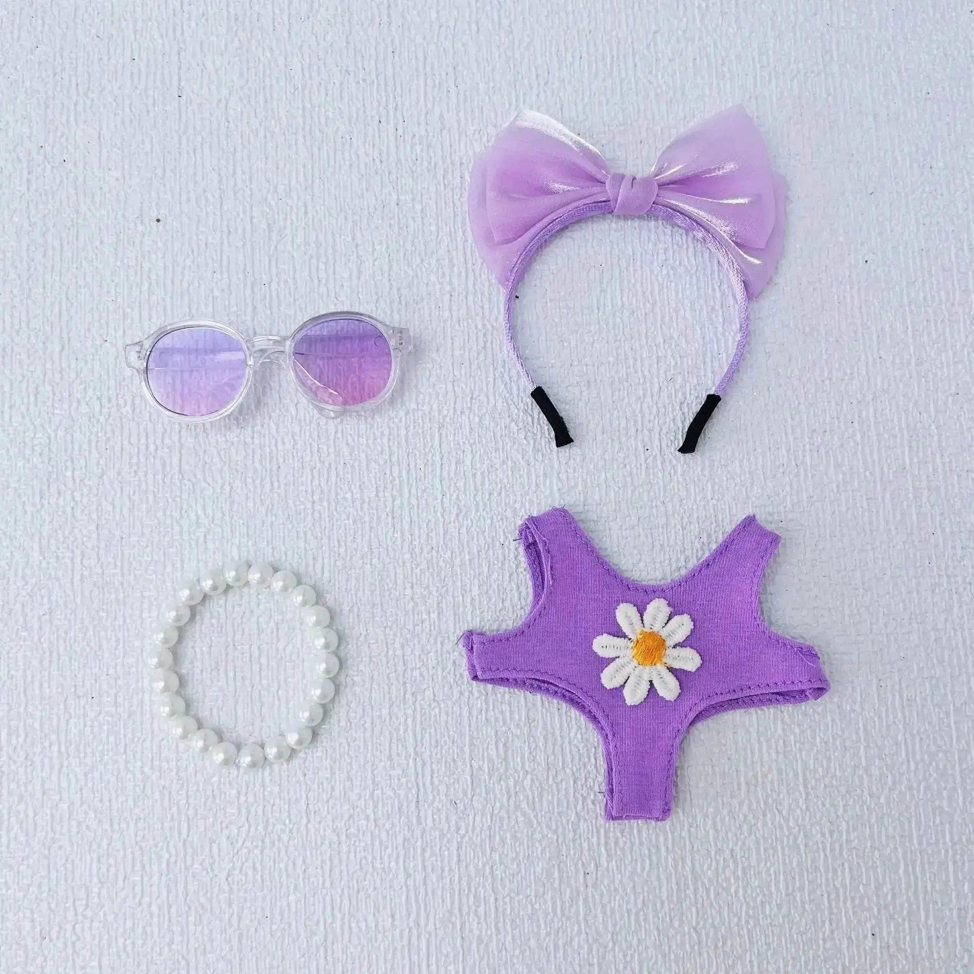 Charming Labubu 17cm Doll Outfit 3 Piece Toyland EU -  ToylandEU™
