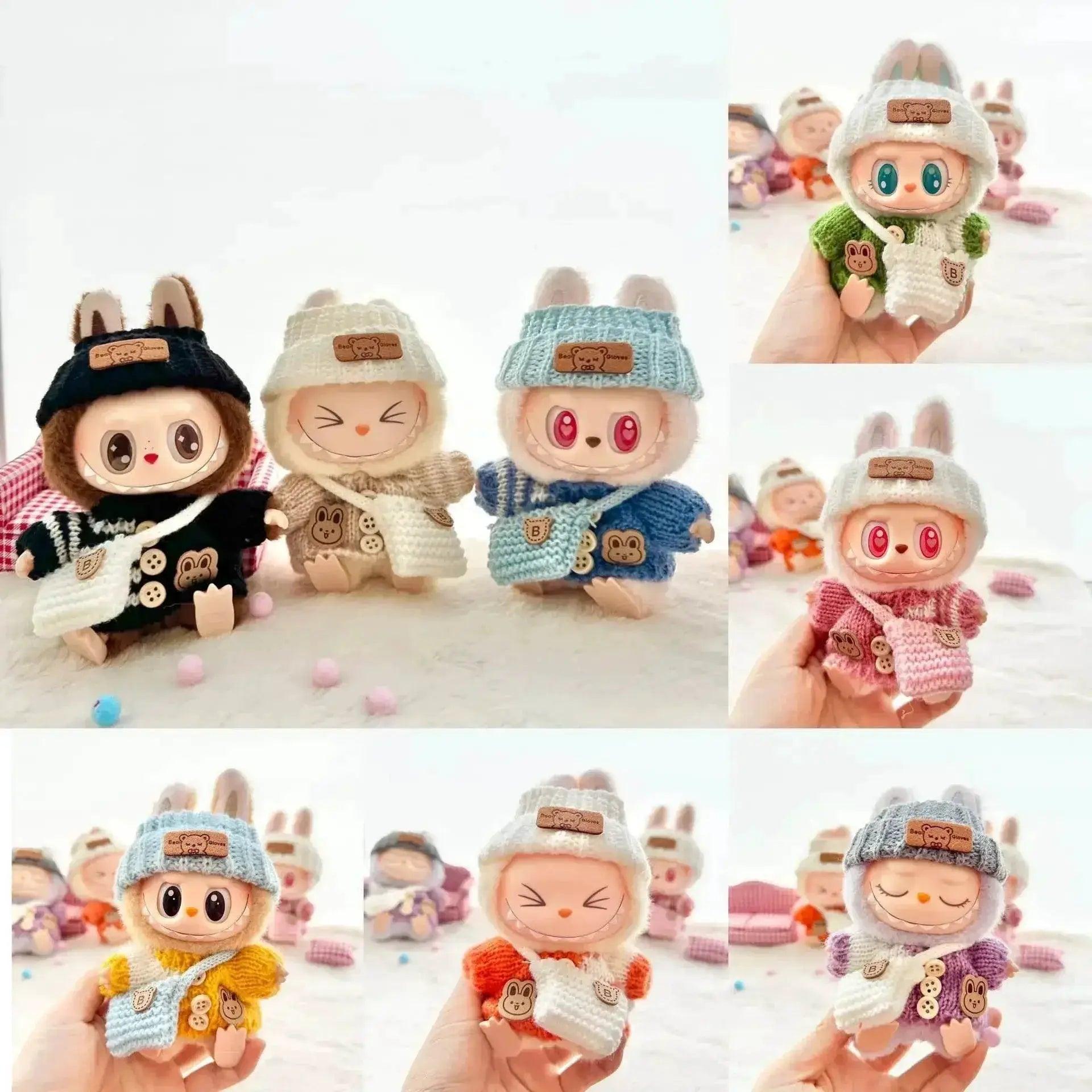  Charming Labubu 17cm Doll Sweater Set Toyland EU -  ToylandEU™
