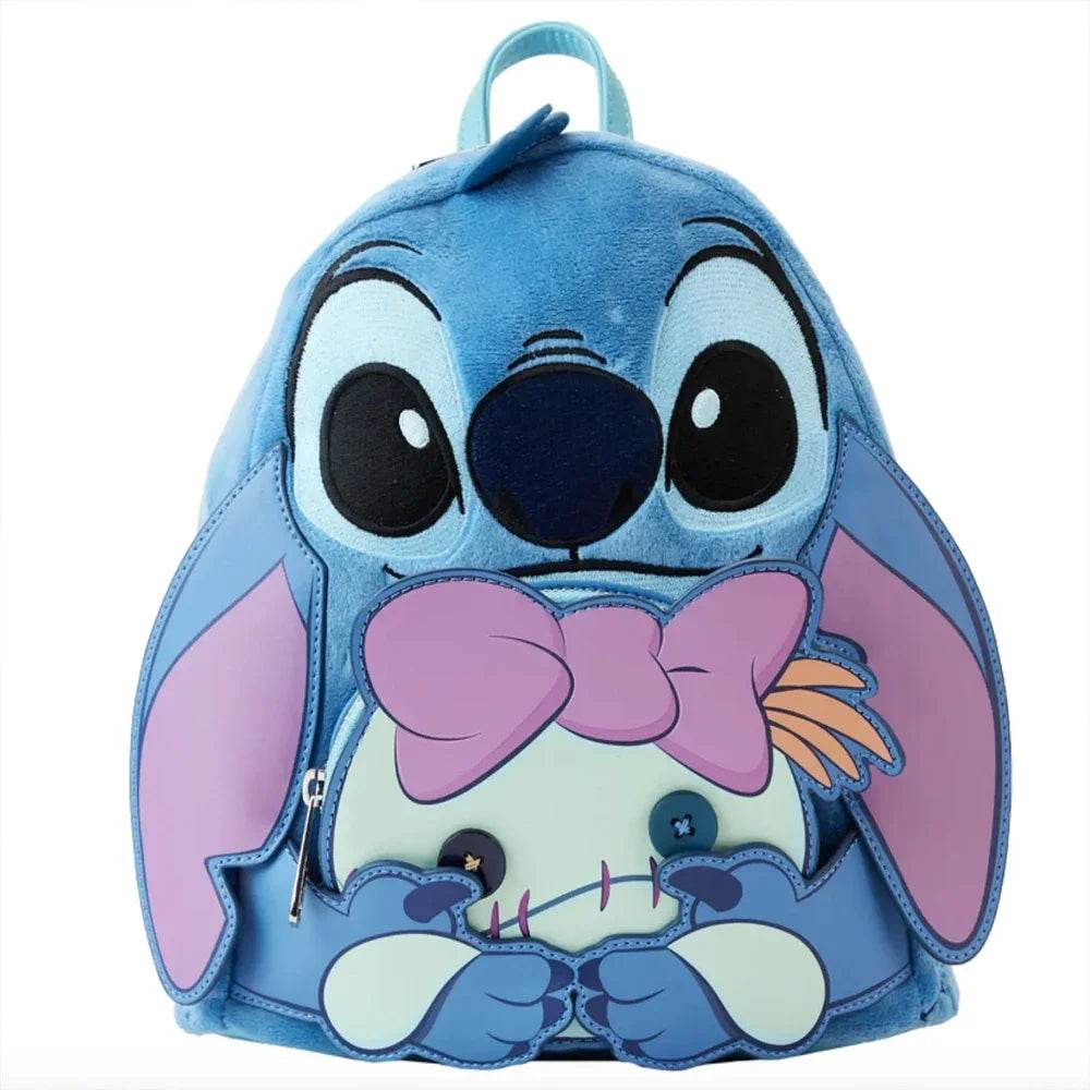 Charming Lilo And Stitch Mini Backpack Purse With Springtime Daisy Snow Cone Theme For Cosplay Date Night And Travel - ToylandEU