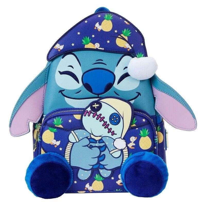 Charming Lilo And Stitch Mini Backpack Purse With Springtime Daisy Snow Cone Theme For Cosplay Date Night And Travel - ToylandEU