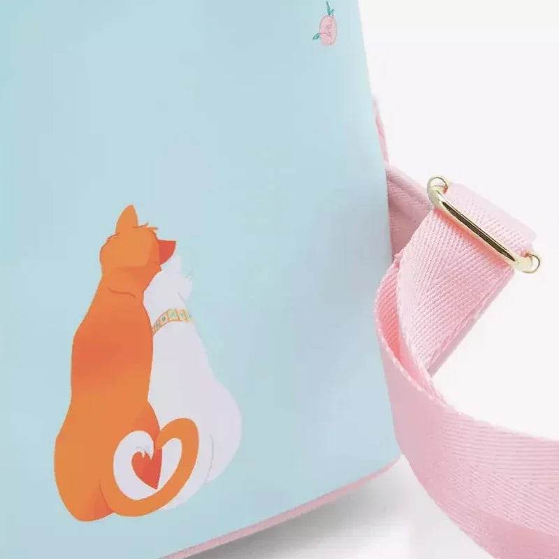 Charming Mini Backpack Sleeping Marie Aristocats Design For Unisex Disney Fans And Everyday School Use - ToylandEU