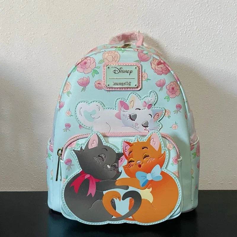 Charming Mini Backpack Sleeping Marie Aristocats Design For Unisex Disney Fans And Everyday School Use - ToylandEU
