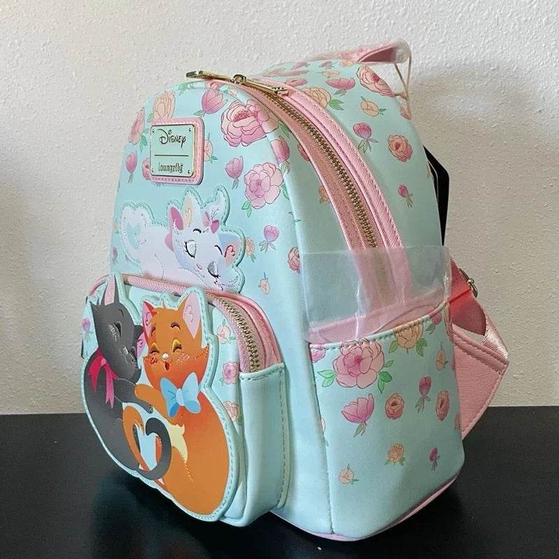 Charming Mini Backpack Sleeping Marie Aristocats Design For Unisex Disney Fans And Everyday School Use - ToylandEU