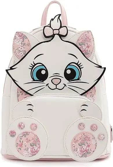 Charming Mini Backpack Sleeping Marie Aristocats Design For Unisex Disney Fans And Everyday School Use - ToylandEU