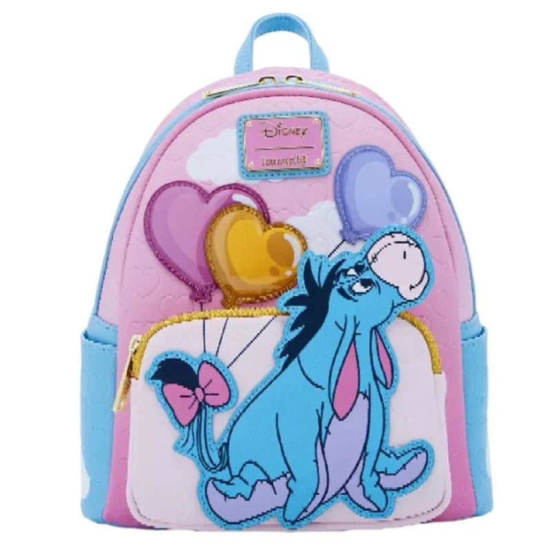 Charming Mini Backpack With Floating Balloons Winnie The Pooh And Friends Theme For Teens And Adults - ToylandEU