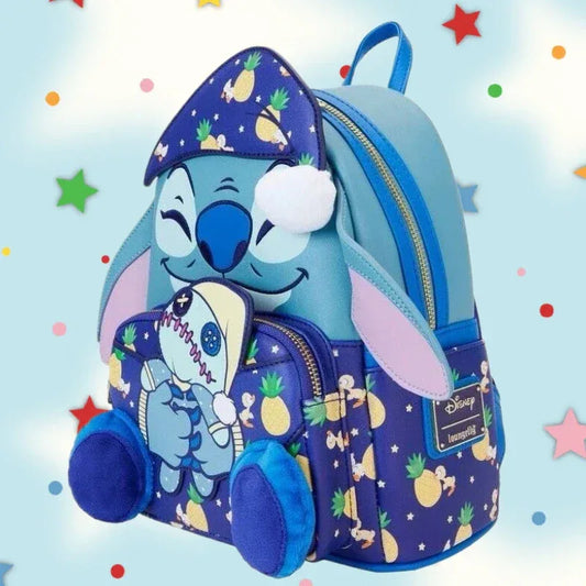 Charming Mini Backpack With Stitch Cartoon Print For Women - ToylandEU