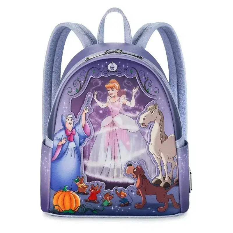Charming Mini Backpack With Stitch Cartoon Print For Women - ToylandEU
