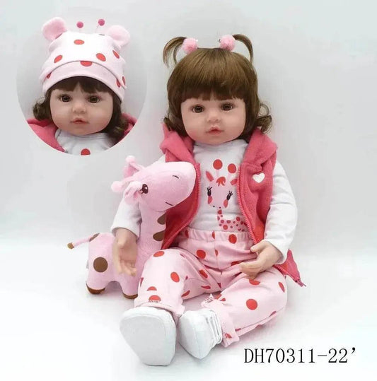  Charming Reborn Toddler Doll 47cm Soft Vinyl Toyland EU -  ToylandEU™