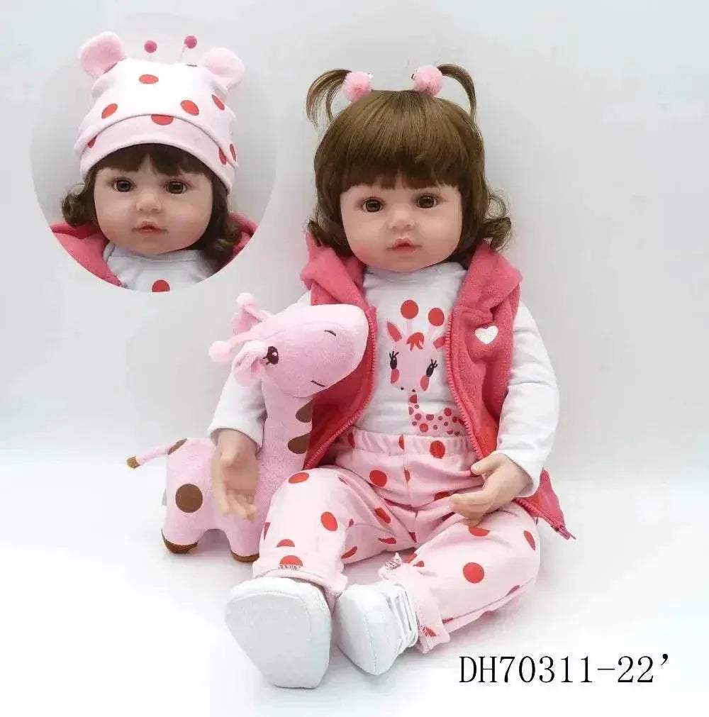  Charming Reborn Toddler Doll 47cm Soft Vinyl Toyland EU -  ToylandEU™