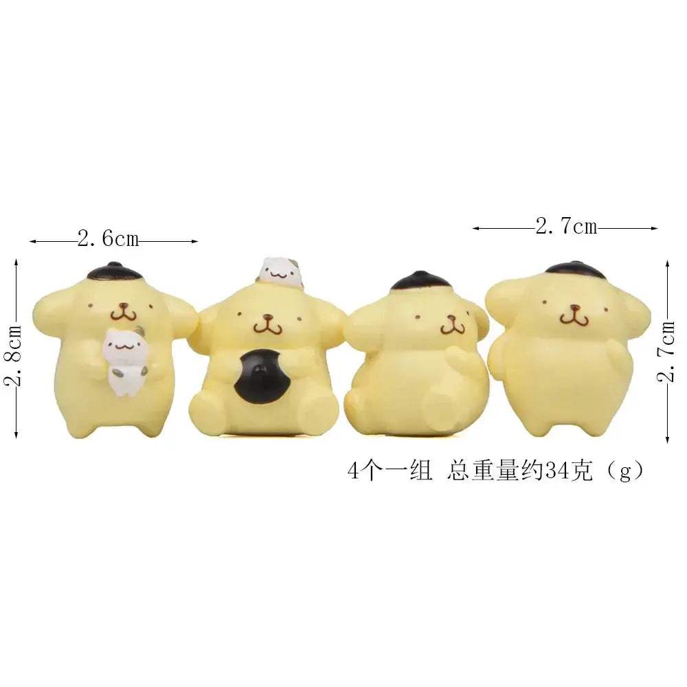  Charming Sanrio Action Figures Set 4 Piece Toyland EU -  ToylandEU™