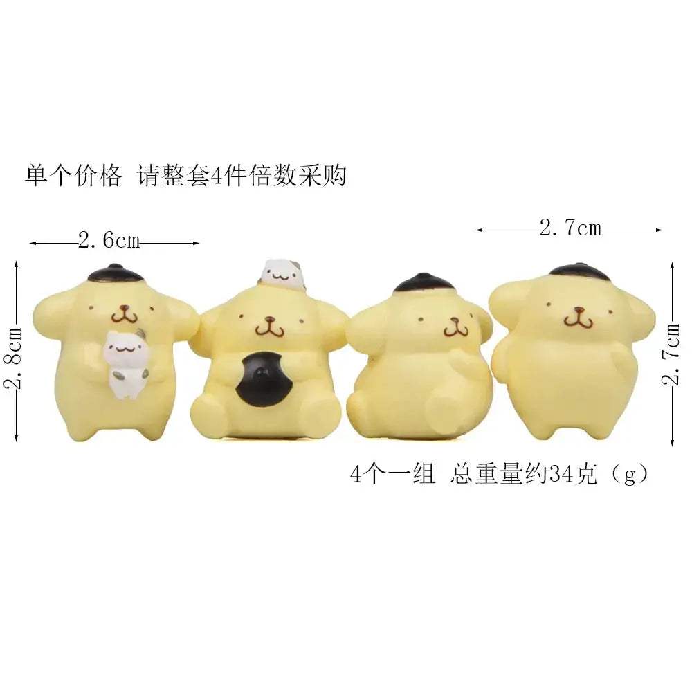  Charming Sanrio Action Figures Set 4 Piece Toyland EU -  ToylandEU™