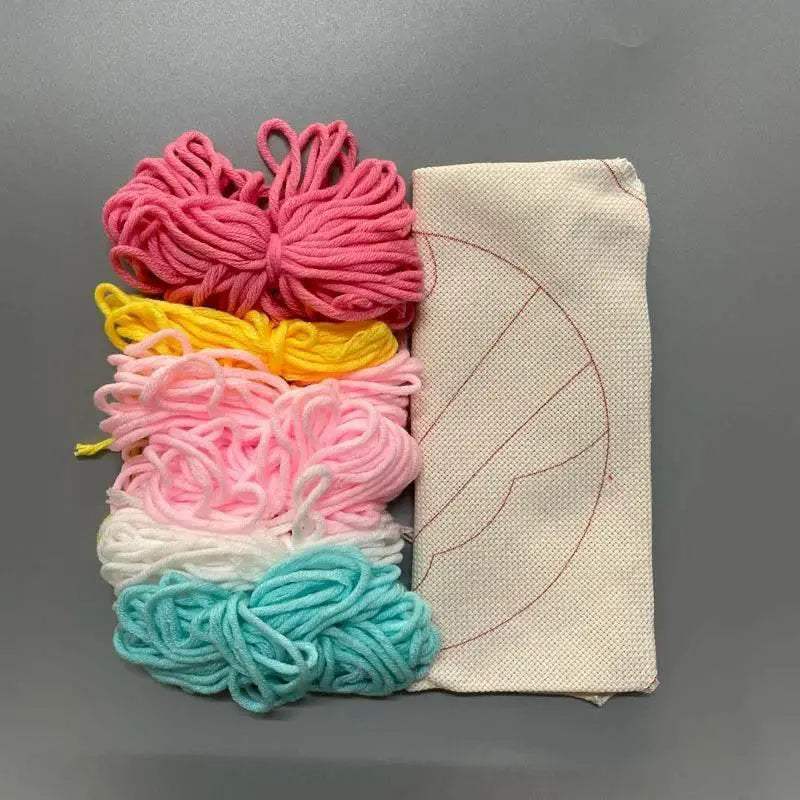  Charming Sheep Punch Needle Kit with Soft Yarn for Beginners -  ToylandEU™