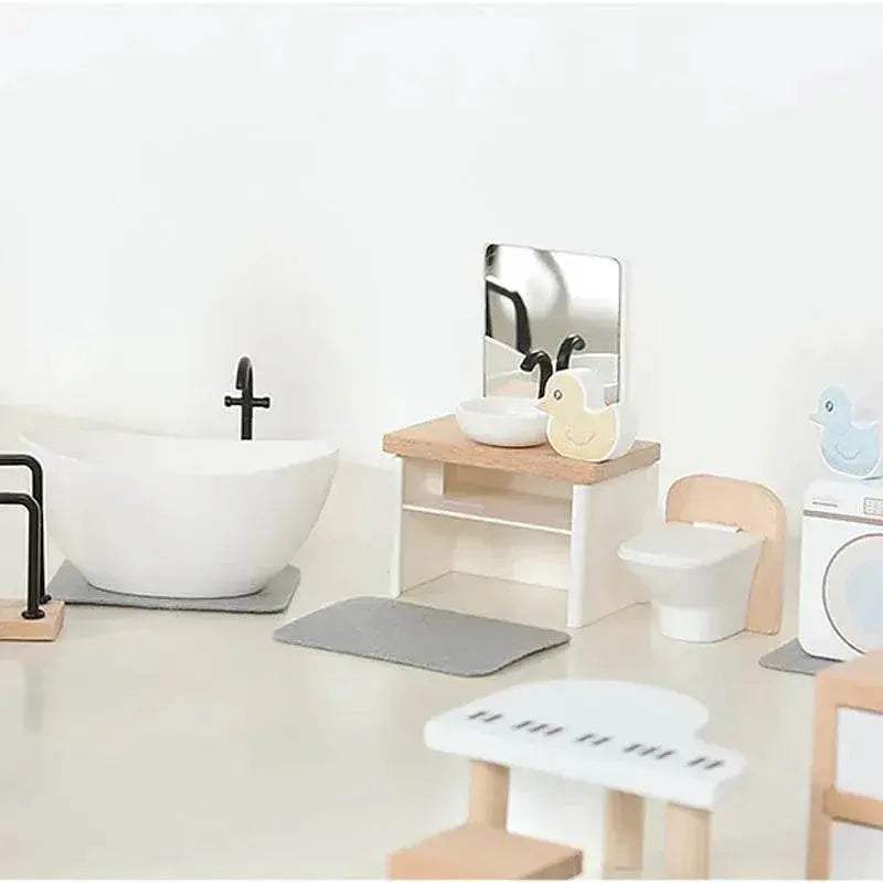  Charming Wooden Dollhouse Furniture Set for Kids Toyland EU -  ToylandEU™