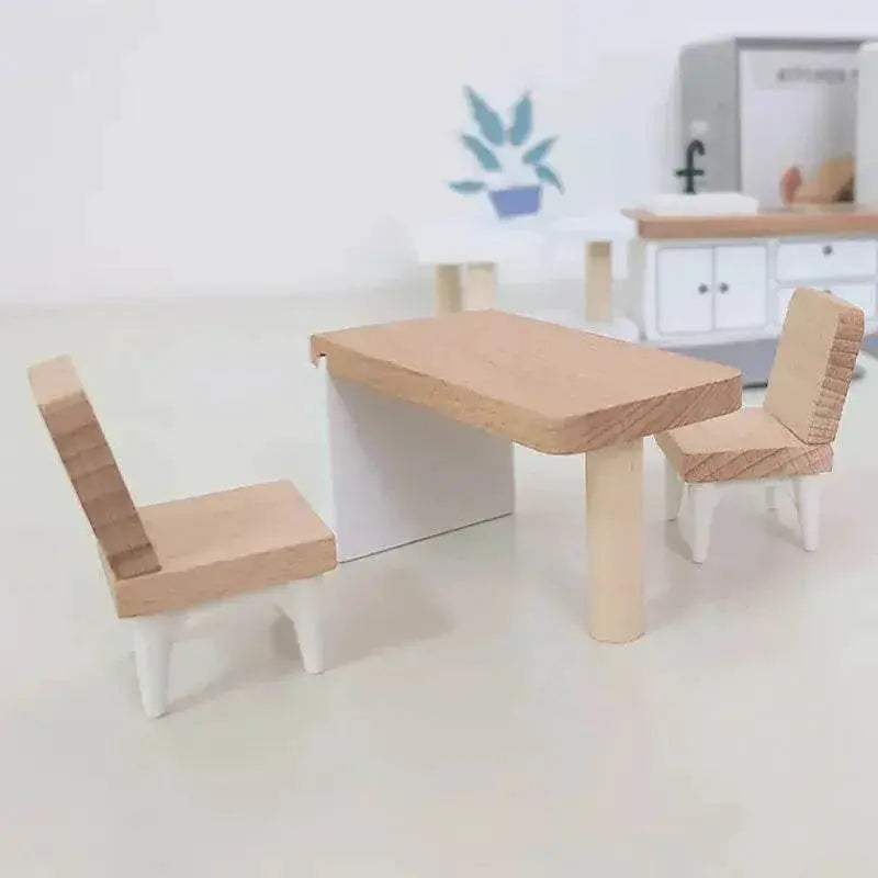  Charming Wooden Dollhouse Furniture Set for Kids Toyland EU -  ToylandEU™