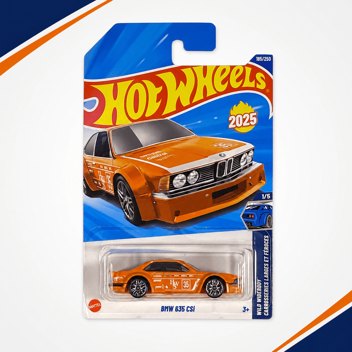 Hot Wheels BMW 635 CSi | Die-Cast Toy Car