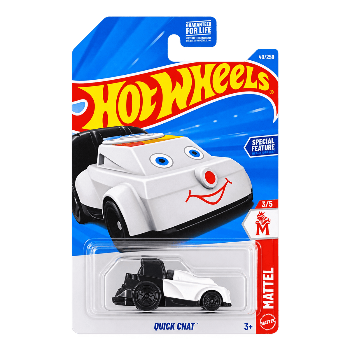 Hot Wheels Quick Chat Car | Fantasy Phone Design | Series 3 Edition | Diecast