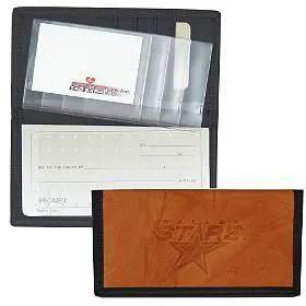  Dallas Stars Embroidered Leather Nylon Checkbook Cover -  ToylandEU™