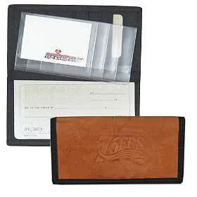  Philadelphia 76ers Leather Checkbook Cover Embroidered Logo -  ToylandEU™