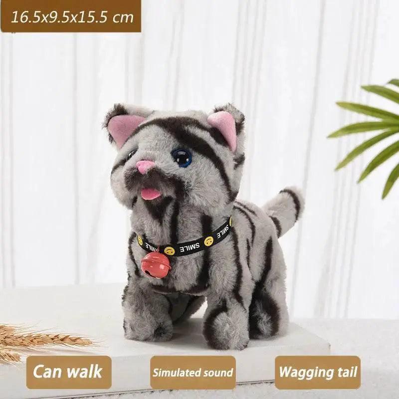  Cheerful Walking Kitty Plush Meowing Toy Toyland EU -  ToylandEU™