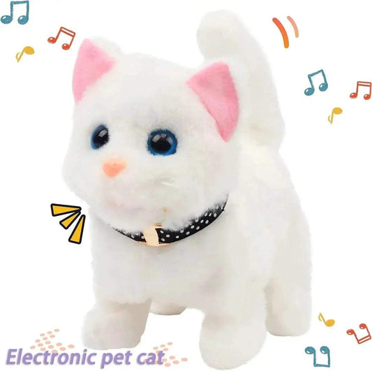  Cheerful Walking Kitty Plush Meowing Toy Toyland EU -  ToylandEU™