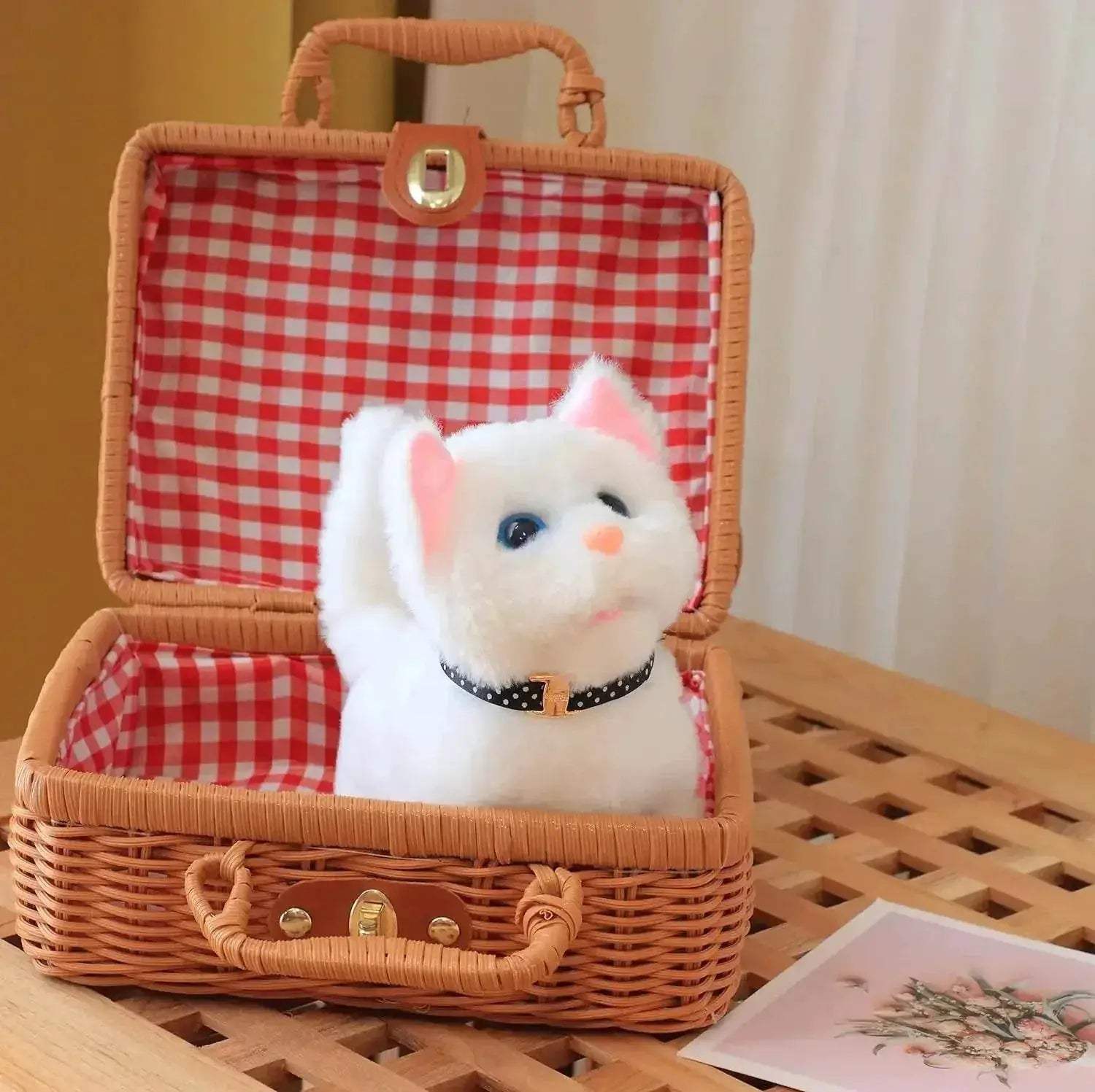  Cheerful Walking Kitty Plush Meowing Toy Toyland EU -  ToylandEU™