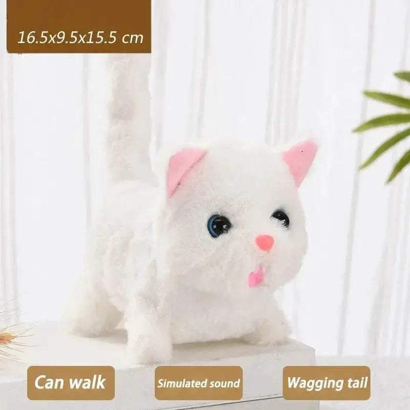  Cheerful Walking Kitty Plush Meowing Toy Toyland EU -  ToylandEU™