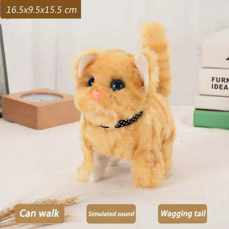  Cheerful Walking Kitty Plush Meowing Toy Toyland EU -  ToylandEU™